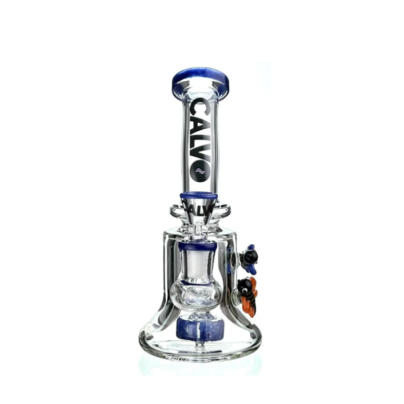 Calvo Glass Bee Rig Purple Lite 19cm CG-2PU