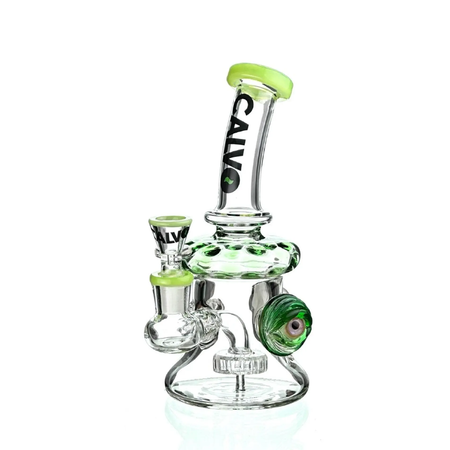 Calvo Bong Dual Eye Rig 18cm Green CG-68G