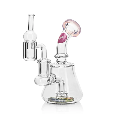 Calvo Wax Set Pink Dab Rig + Banger + Carb Cap - CG24683-P