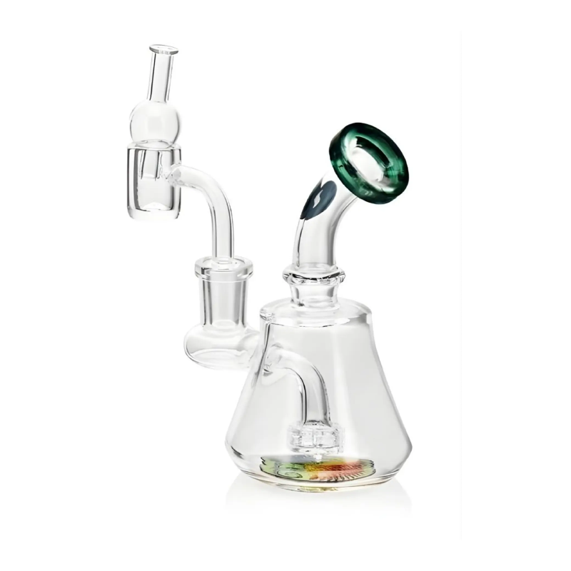 Calvo Wax Set Teal Dab Rig + Banger + Carb Cap - CG24683-T