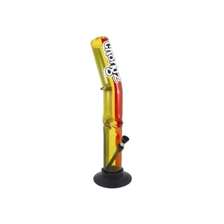 CHONGZ 40cm "Royal Cream" Rasta Acrylic Ice Bong (CH006)