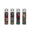 Clipper Jet Flame Lighter WARRIOR ANIMALS 5 x 24 lighters CKJ3B106UKH