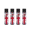 Windproof Clipper Jet Flame Lighter  UK FLAG 5 x 24 lighters CKJ5B001UKH