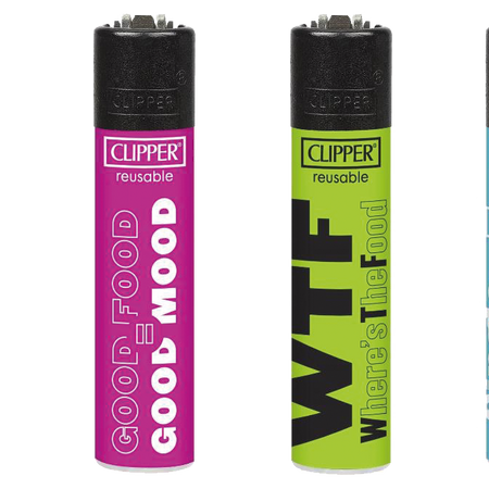 Clipper Lighter FOOD QUOTED CL3A112UKH X 48 lighters