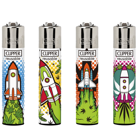 Clipper Classic Large Lighter Astro Weed 3 LB 1 X 48 lighters CL3A1273UKH