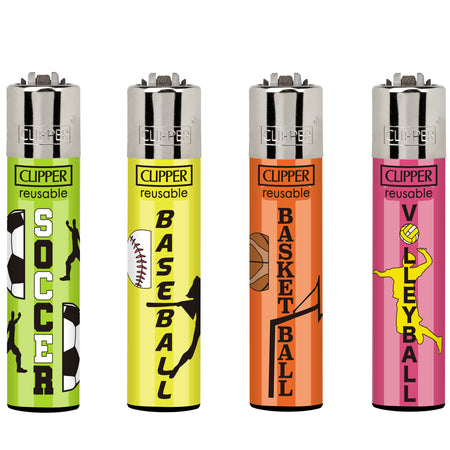 Clipper Classic Large Lighter Sports 8B 1 X 48 lighters CL3A1505H