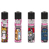 Clipper Micro Mini Printed Lighter Pussycat  x 48 pck