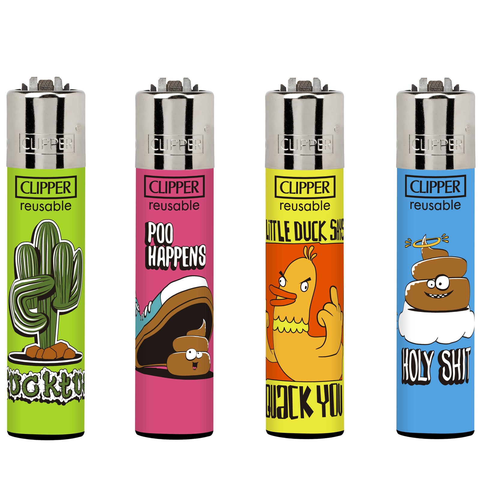 Clipper Lighter TRENDY SENTENCES 4 CL3A1838UKH X 48 lighters