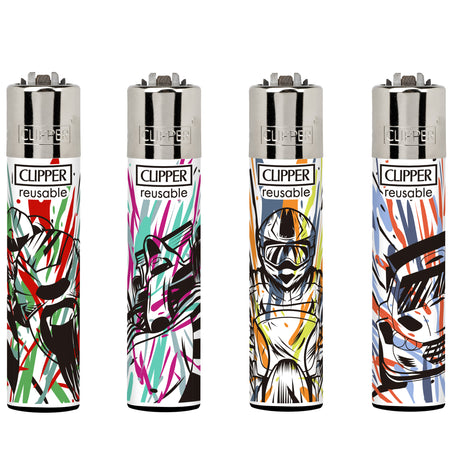Clipper Classic Large Lighter Motor Sport 2 LB 1 X 48 lighters CL3A1863UKH