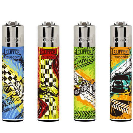 Clipper Classic Large Lighter Motor Sport 4 LB 1 X 48 lighters CL3A1865UKH
