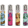 Clipper Classic Large Lighter Family Weed LB 1 X 48 lighters CL3A1870BCH