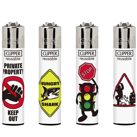 Clipper Lighter FORBBIDEN SYMBOLS CL3A1878UKH X 48 lighters