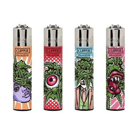 Clipper Classic Large Lighter Out of Weed 1 X 48 lighters