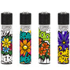 Clipper Classic Large Lighter URBAN FLOWERS X 48 lighters