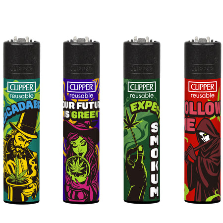 Clipper Classic Large Lighter ENCHANTED SMOKE X 48 lighters