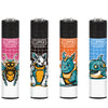 Clipper Classic Large Lighter ANIMAL ROBOTS D 1 X 48 lighters CL3A1920UAH