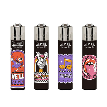 Clipper Classic Large Lighter Groovy World 3 1 X 48 lighters
