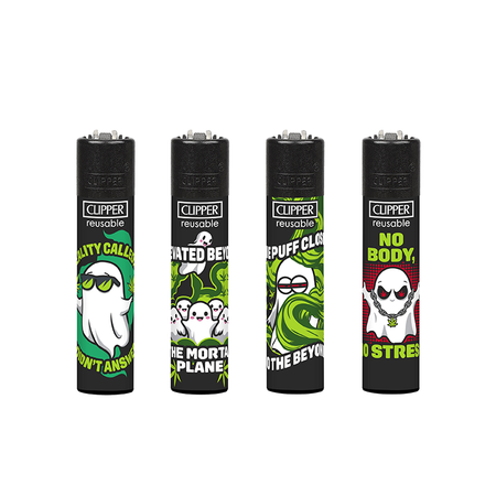 Clipper Classic Large Lighter PARANORMAL PUFFS X 48 lighters CL3A1931UKH