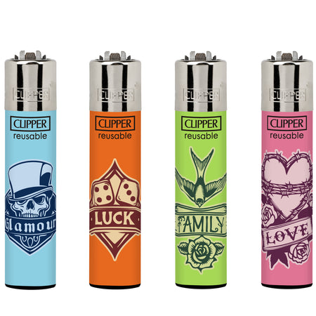 Clipper Classic Large Lighter SKIN ART 1 X 48 lighters