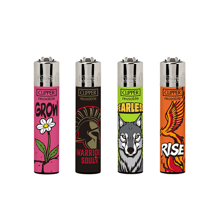 Clipper Classic Large Lighter SKIN ART 4 X 48 lighters CL3A1965UKH