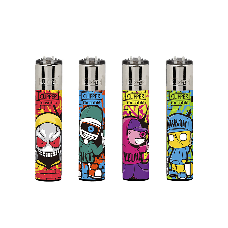 Clipper Classic Large Lighter URBAN ESSENCE X 48 lighters CL3A809UKΗ
