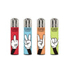 Clipper Classic Large Lighter HANDS ON X 48 lighters CL3A823UKH