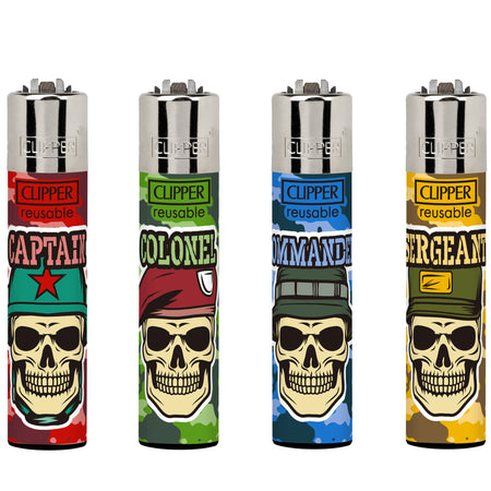 Clipper Classic Large Lighter Battlefield X 48 lighters CL3A824UKH
