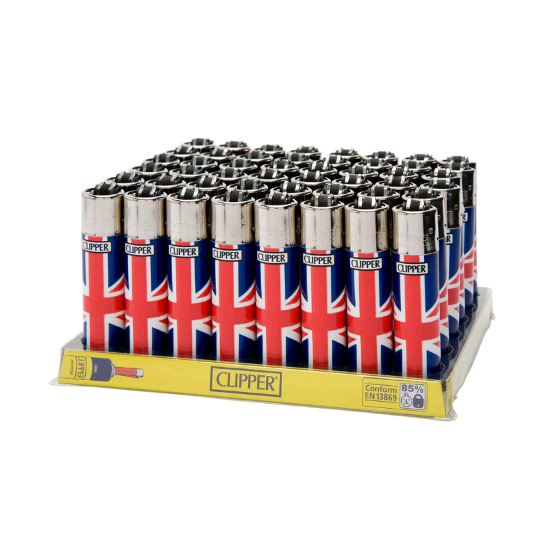 Clipper Classic Large Lighter UNION FLAG 2024 X 48 lighters