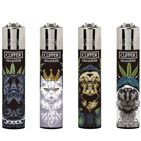 Clipper Lighter STONER PETS CL5A036UKH X 48 lighters
