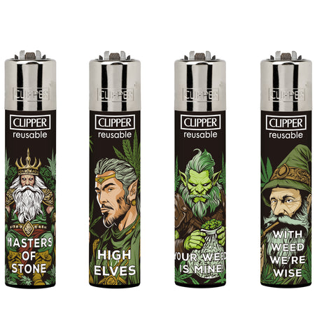 Clipper Classic Large Lighter LORD OF LEAVES X 48 lighters