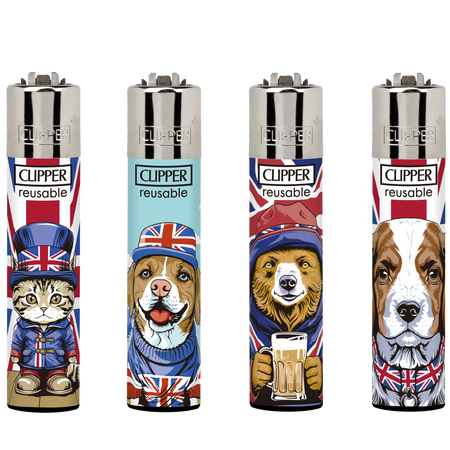 Clipper Lighter LONDON 43 CL5A057UKH X 48 lighters