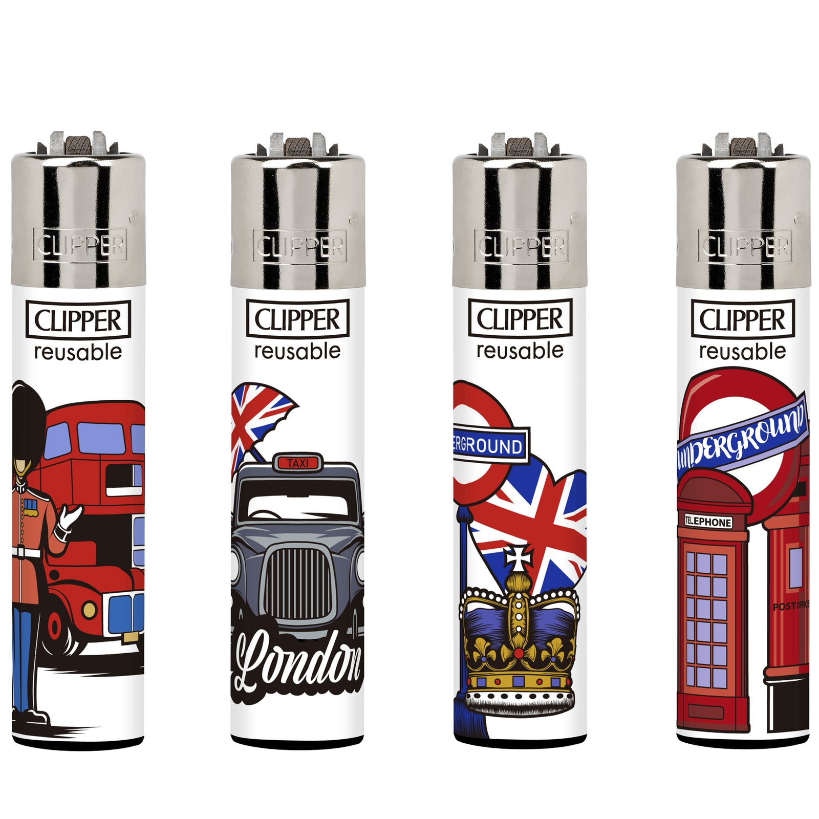 Clipper Classic Large Lighter LONDON 48 X 48 lighters