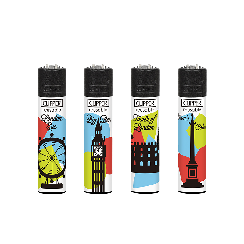 Clipper Classic Large Lighter LONDON 52 X 48 lighters CL5A070UKH