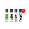 Clipper Classic Large Lighter FOOTBALL 1 + BW + LB 1 X 48 lighters CL5A071UKH
