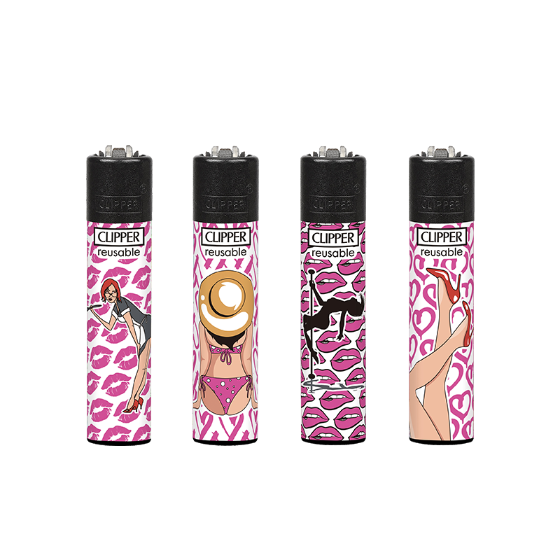 Clipper Classic Large Lighter SUPER SEXY X 48 lighters CL5A072UKH