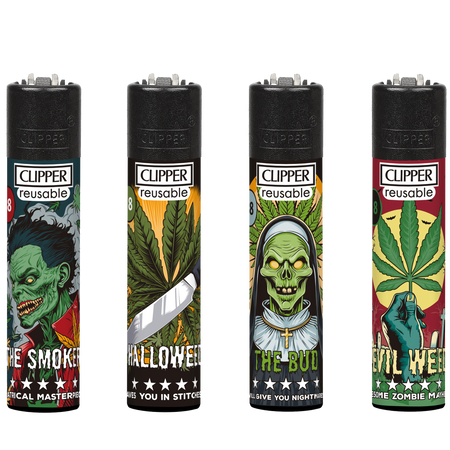 Clipper Classic Large Lighter Horror Leaves LB 1 X 48 lighters CL5A095UKH