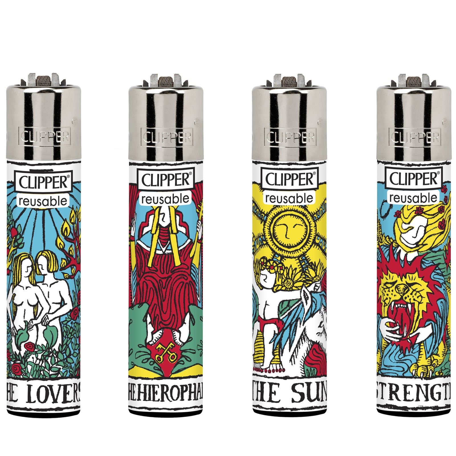 Clipper Lighter TAROT CARDS CL5A1785UKH X 48 lighters