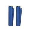 Clipper Metal Large Lighter & DEEP BLUE x 12 CM0S102X