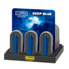 Clipper Metal Large Lighter & DEEP BLUE x 12 CM0S102X