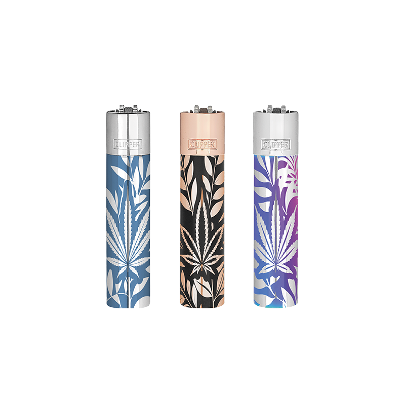 Clipper Large Metal Jungle Leaf CM3S165UKX x 12