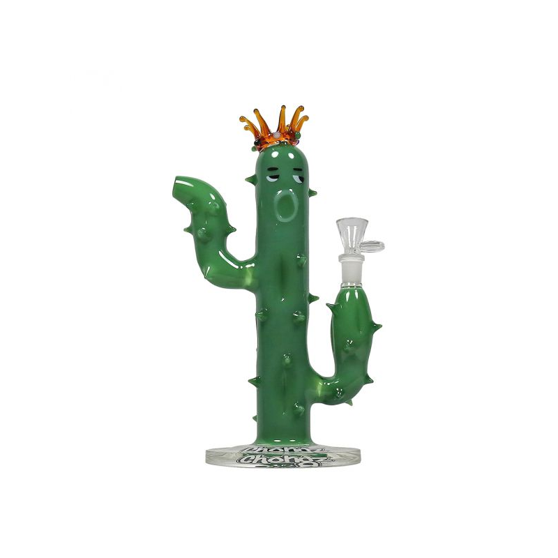 Chongz 'Cactus Mike' 30cm Jade Green Bong