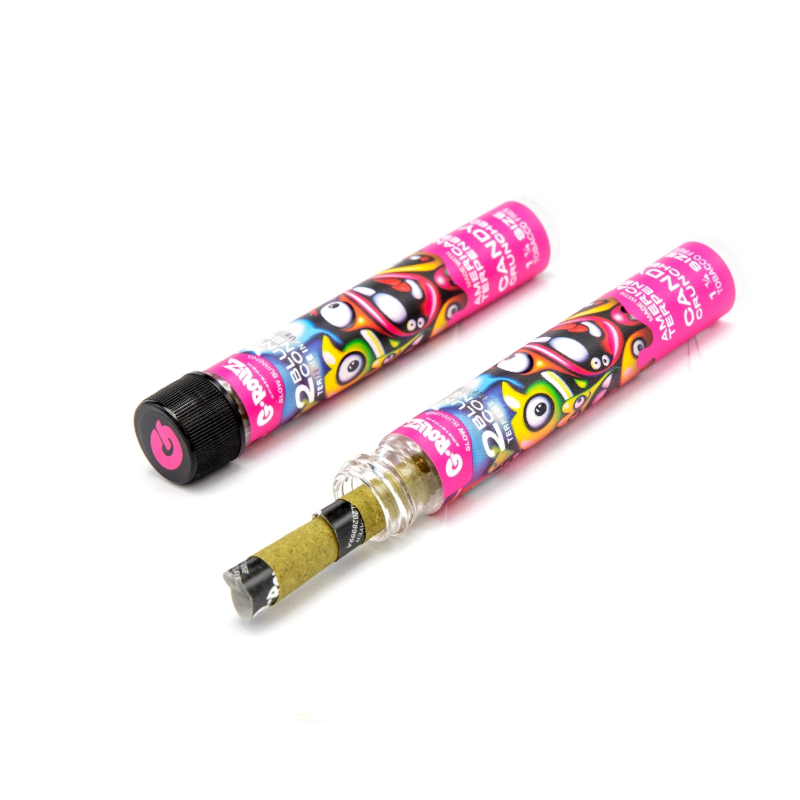G-Rollz | 1¼ Size Terpene Infused Cones 'Candy Crunched' (12 Pack Display, 24 Cones)