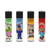 Clipper Classic Large Lighter CARNIVAL ANIMALS X 48 lighters CL5A1656DEH