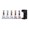 Glass Beaker Bong Cartoon 7mm – 10 Inches Assorted Colours