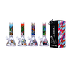 Glass Beaker Bong Cartoon 7mm – 10 Inches Assorted Colours