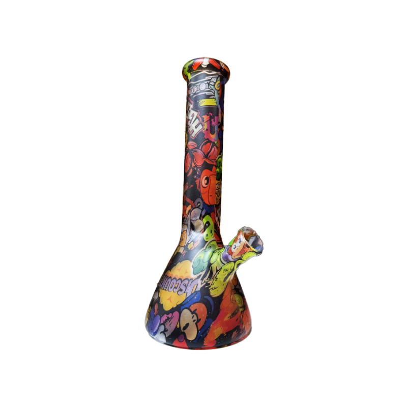 Silicone Beaker Bong Cartoon boxed