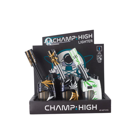 Prof Champ High Lighters Flexi Blue Flame x 9 lighters