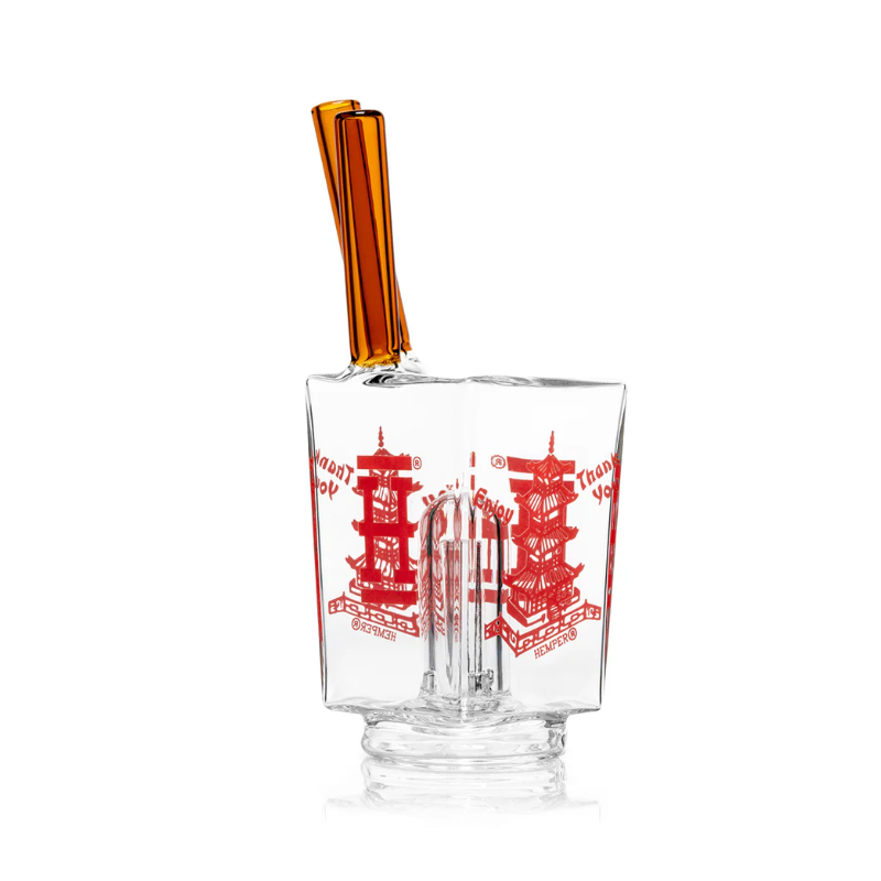 Hemper Chinese Takeout Puffco Peak Glass Top 5.3"