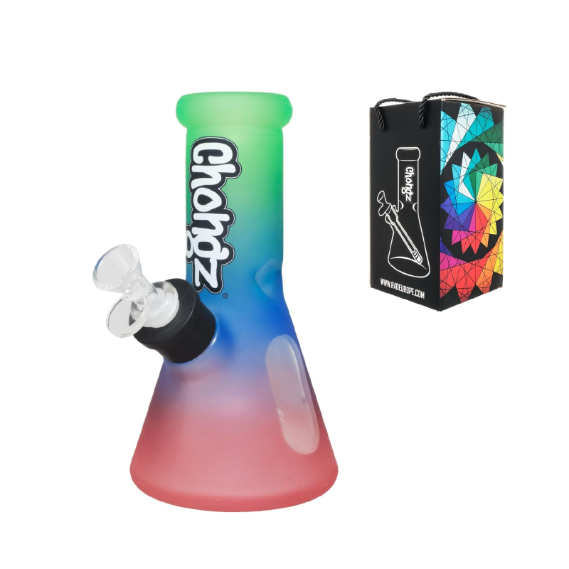 Chongz 20cm pink "bitch food" New Rainbow Waterpipe Bong