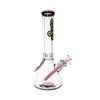 Chongz Glass 35cm "Vic" 9mm Pink Accent Waterpipe